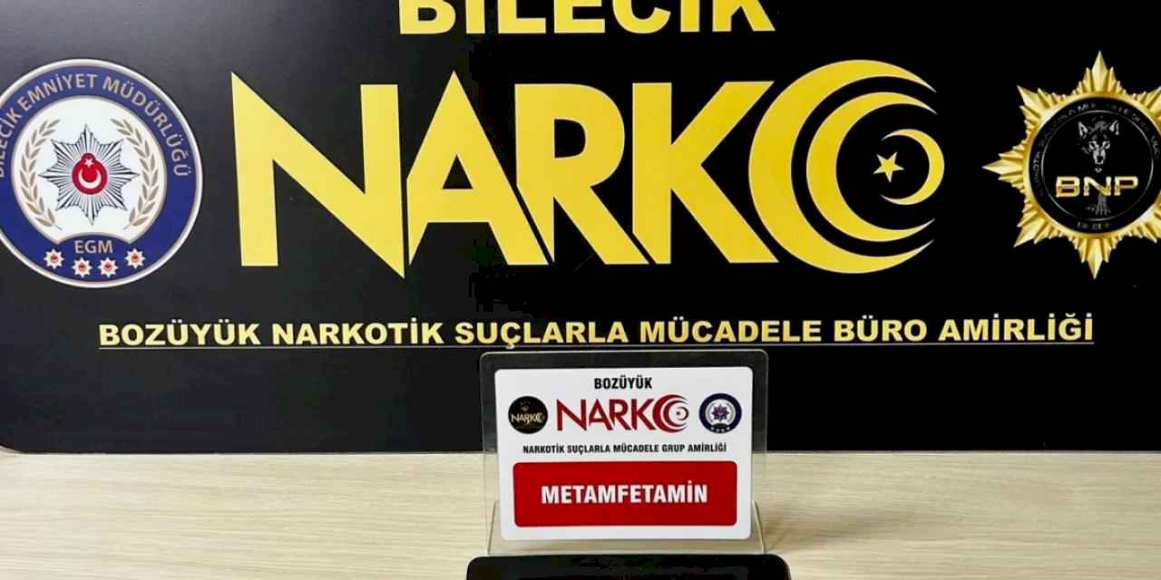 Bozüyük’te narkotik operasyonu