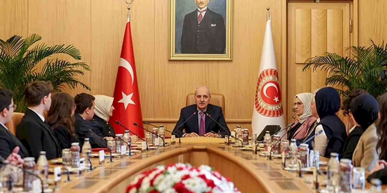 Ulusal Çocuk Forumu temsilcileri TBMM'de