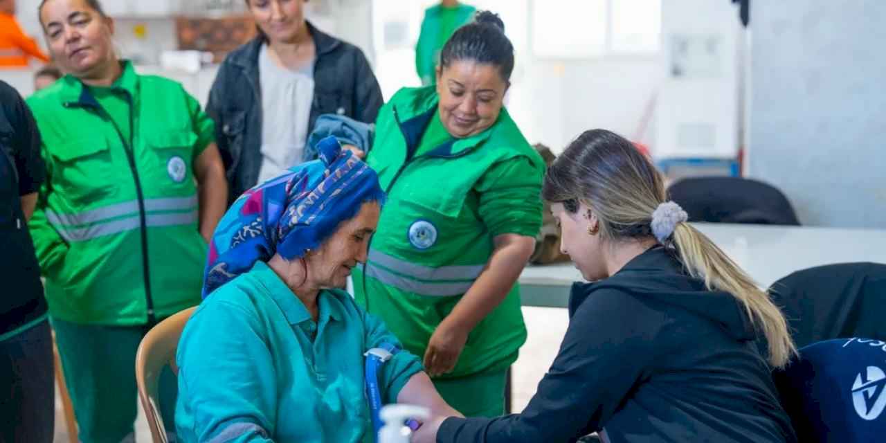 Muğla Milas'ta belediye personeline sağlık taraması