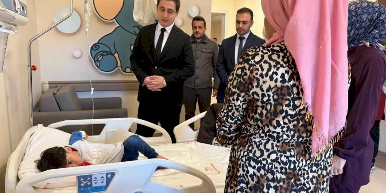 Batman Sason'da Kaymakam Başar'dan hastane ziyareti