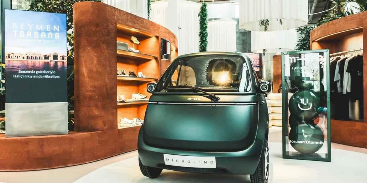 Microlino Beymen Tersane İstanbul’da