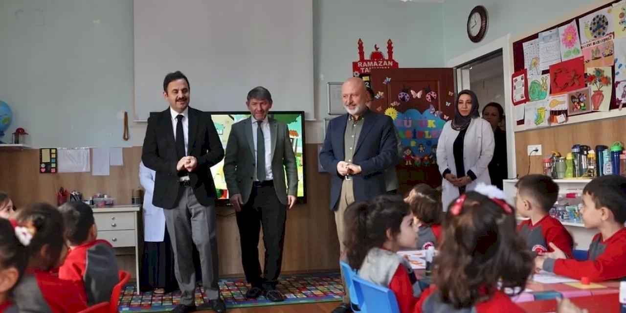 Kayseri Kocasinan'da miniklerle samimi buluşma