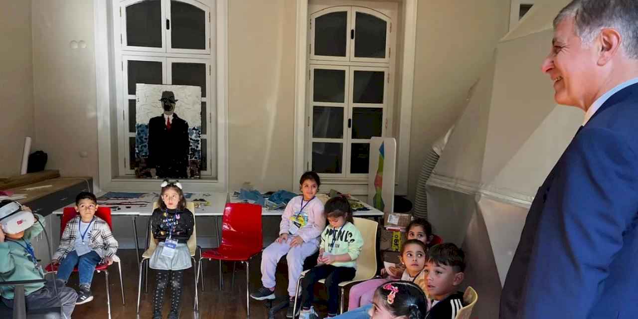 İzmir'de Başkan Tugay’dan çocuklara: 'Her şey sizin için'