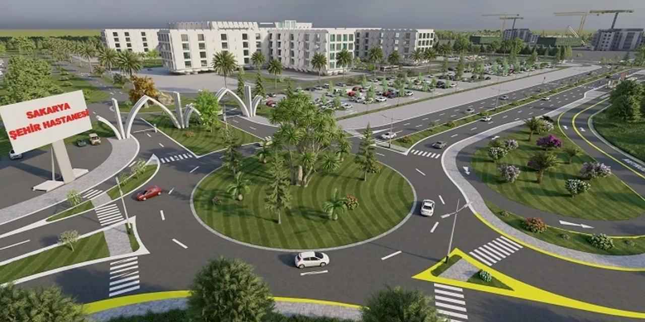 Cumhurbaşkanı Erdoğan'ın imzaladığı Sakarya Şehir Hastanesi Yolu'nun detayları belli oldu