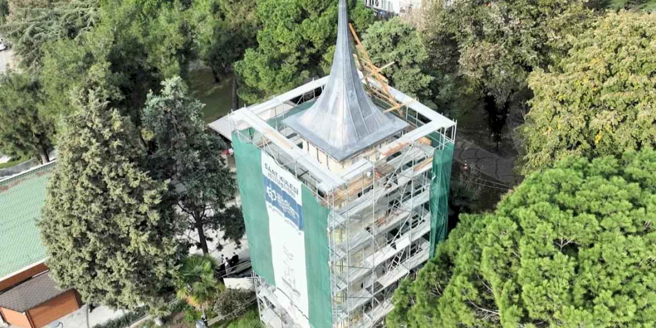 Kocaeli Büyükşehir'den tarihi kuleye dokunuş