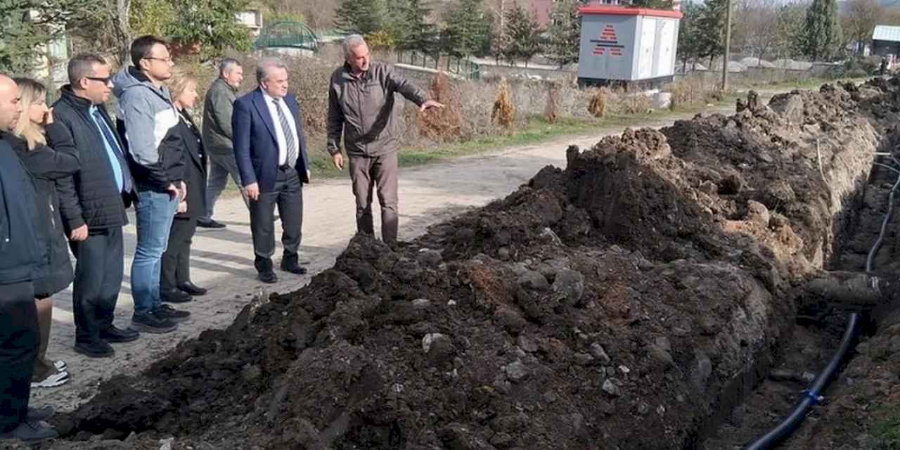 Bozüyük’te içme suyu müjdesi... Muratdere’ye 4 bin 500 metrelik yeni hat
