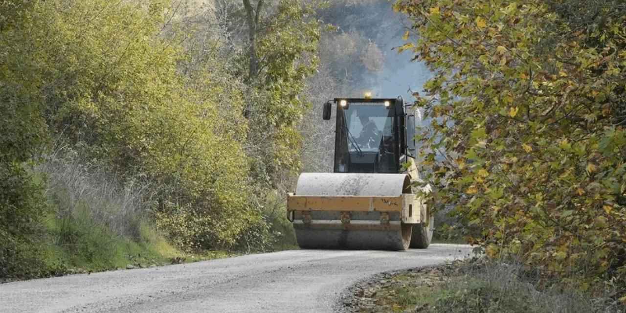 Balıkesir Büyükşehir'den Balya ve Gönen yolunda mesai