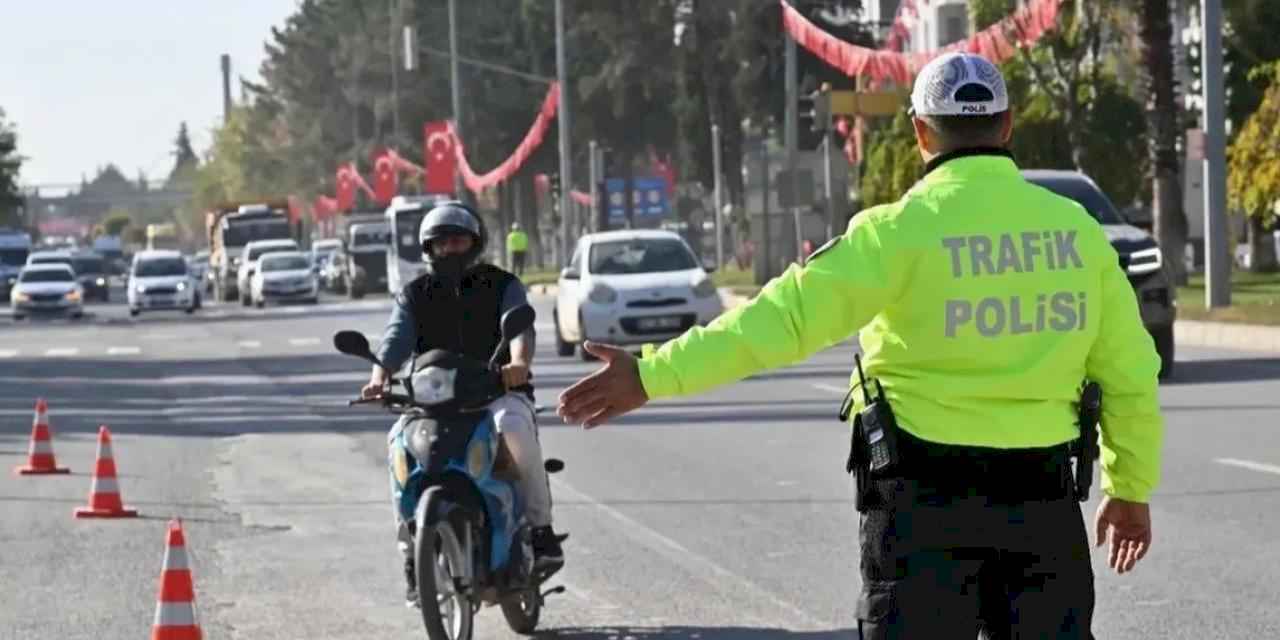 Adıyaman’da motosikletlere sıkı denetim