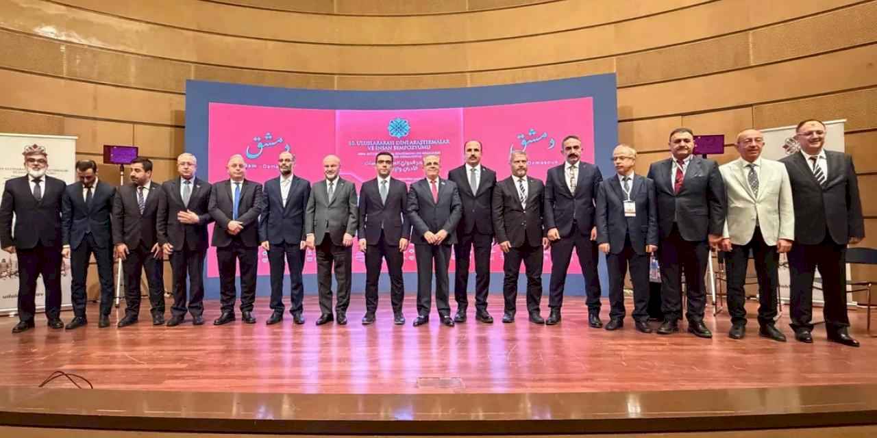 10. Uluslararası Dini Araştırmalar ve İnsan Sempozyumu Şam’da başladı