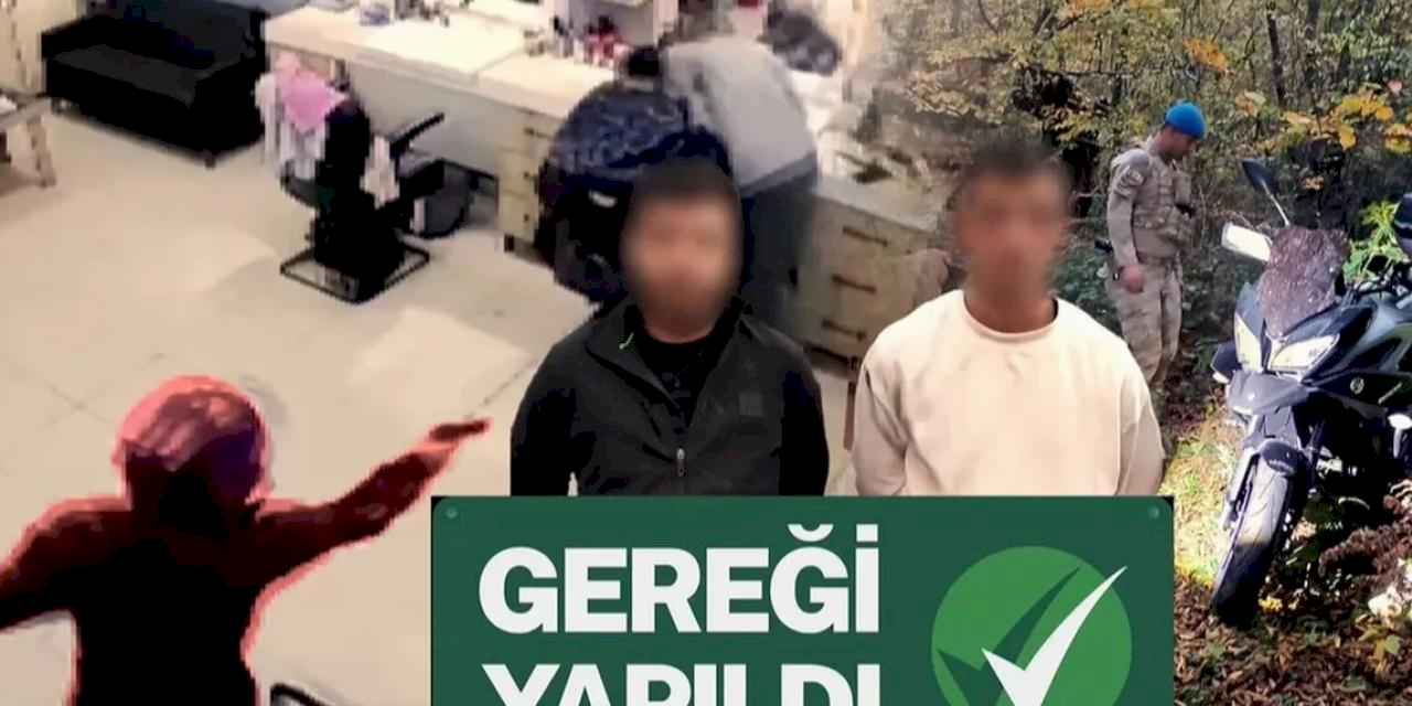 Berber dükkanına silahlı saldırının gereği yapıldı! Şüpheliler Bartın’da yakalandı
