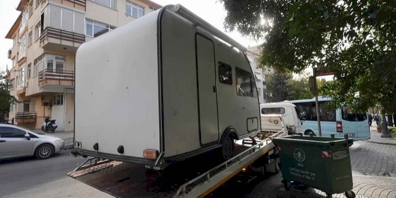 İstanbul Maltepe'de karavanlara zapturapt!