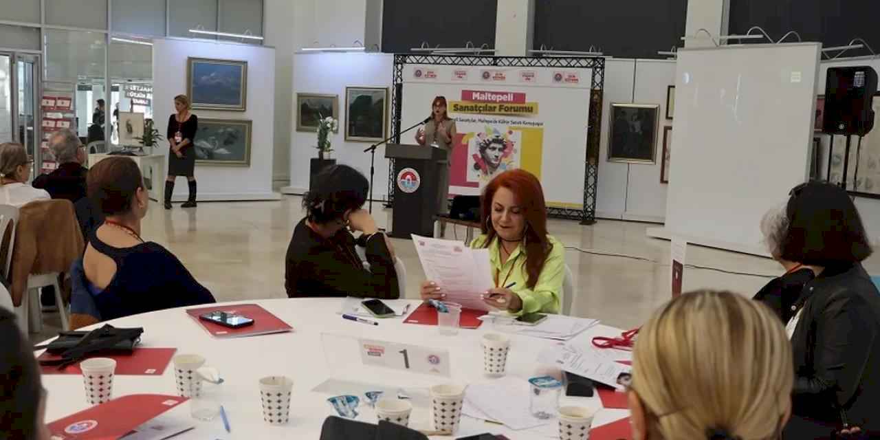 İstanbul Maltepe'de Kültür Sanat Politikası Belgesi açıklandı