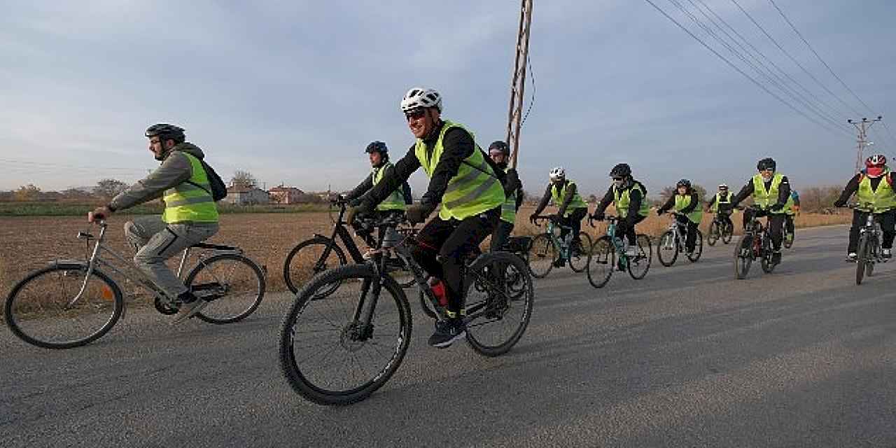 Konya Büyükşehir'in Bisiklet Turlarında Rota Bu Kez Lystra Antik Kenti Oldu