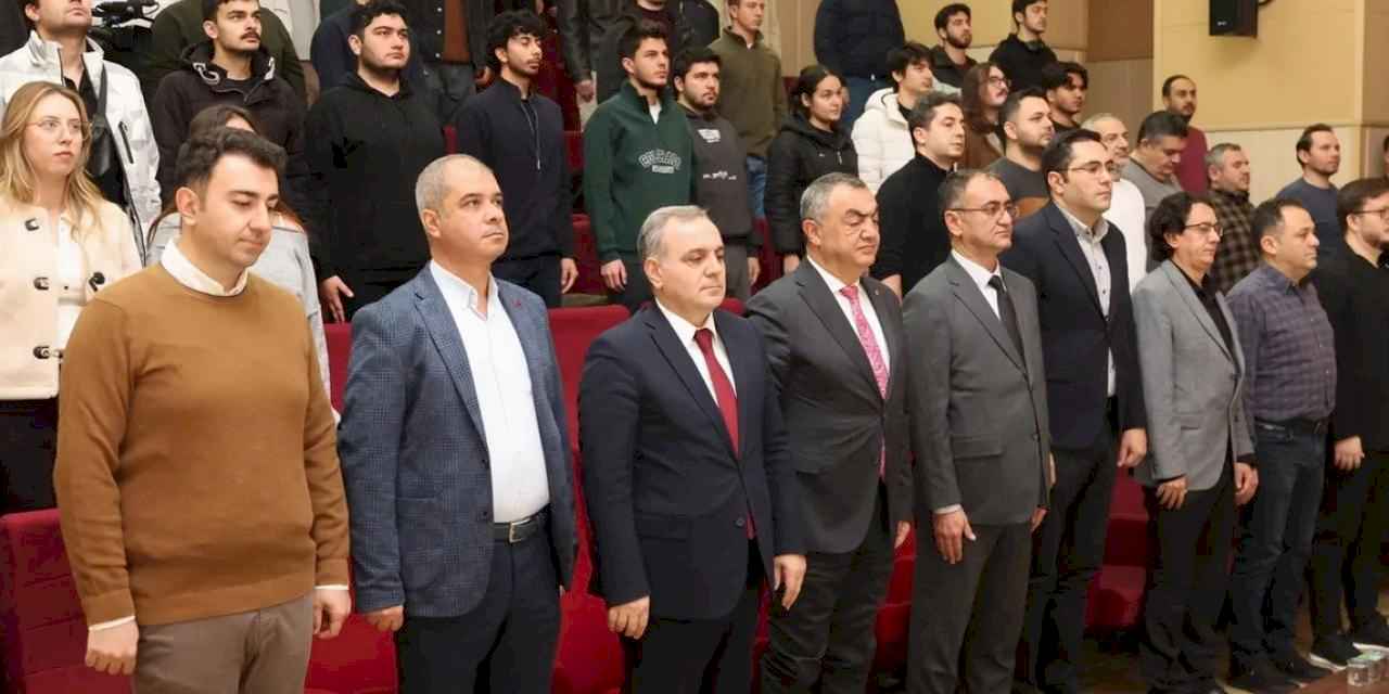 KAYSO Başkanı Büyüksimitci, ERÜ öğrencileri ile buluştu