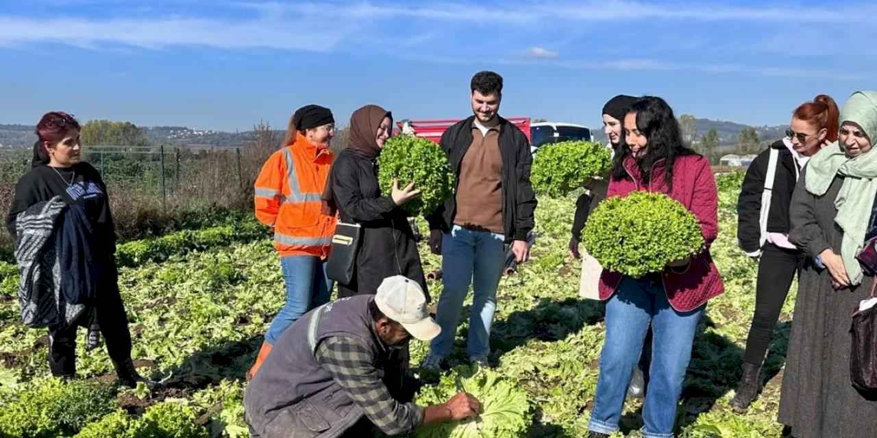 Kocaeli Büyükşehir’den aday çiftçilere uygulamalı tarım eğitimi