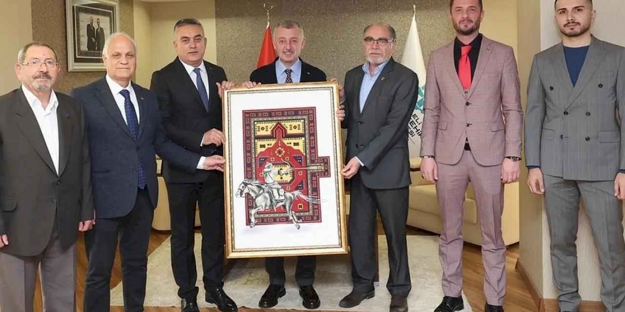 Kocaeli'de Başkan Büyükakın’a STK’lardan ziyaret akını