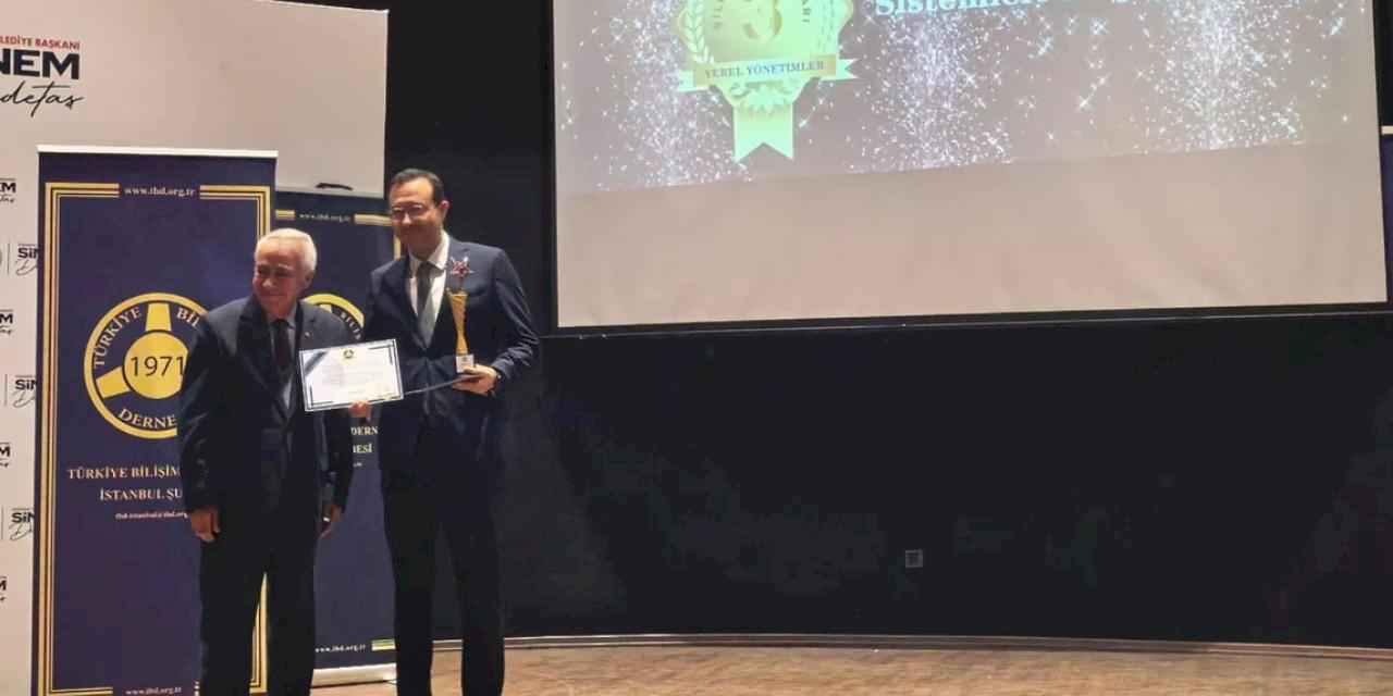 Konya'nın yerli projesi CBS'ye 'bilişim' ödülü