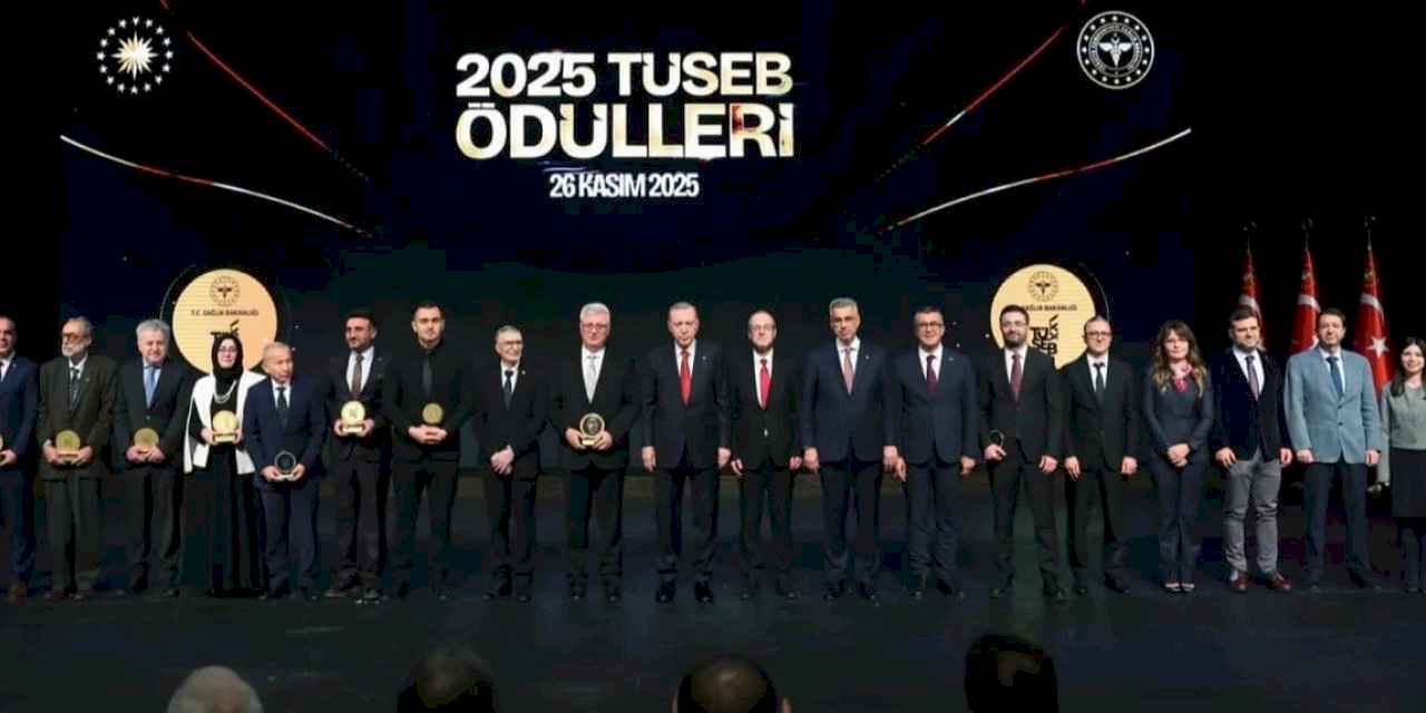 TÜSEB ödülleri sahiplerini buldu