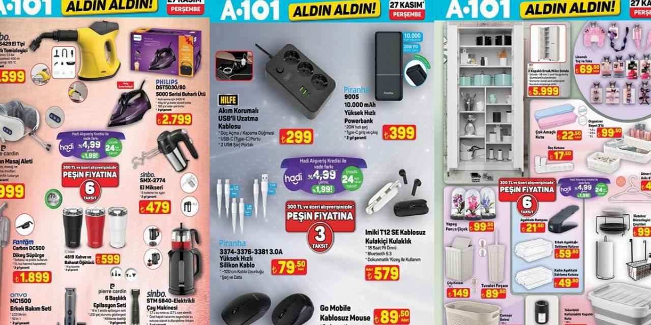 A101'den 27 Ekim'de sepetleri dolduracak kampanya
