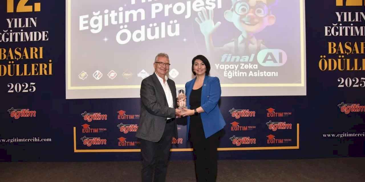 Final AI, Yılın Eğitim Projesi Ödülü’ne layık görüldü
