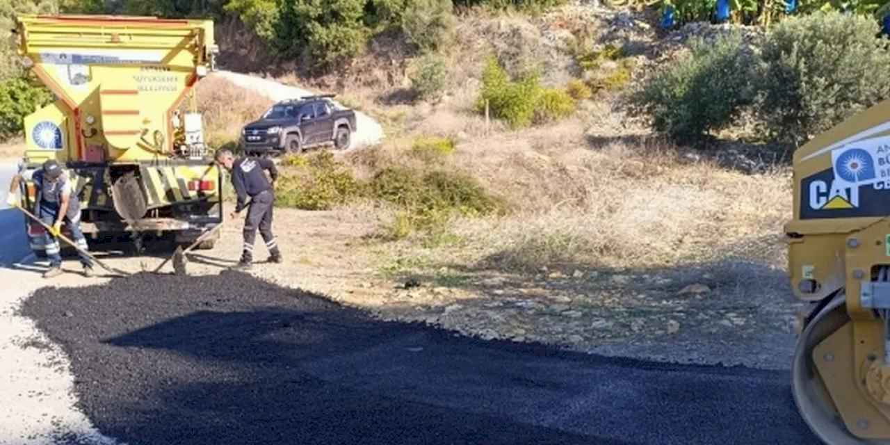 Antalya Büyükşehir’den Alanya’da kışa hazırlık