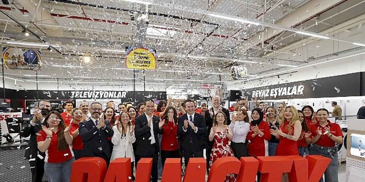 MediaMarkt'ın yeni mağazası Mersin'de açıldı