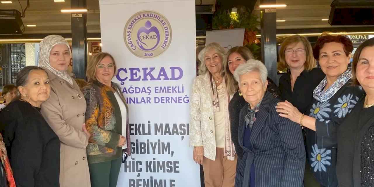 Emekli kadınlardan güç birliği buluşması