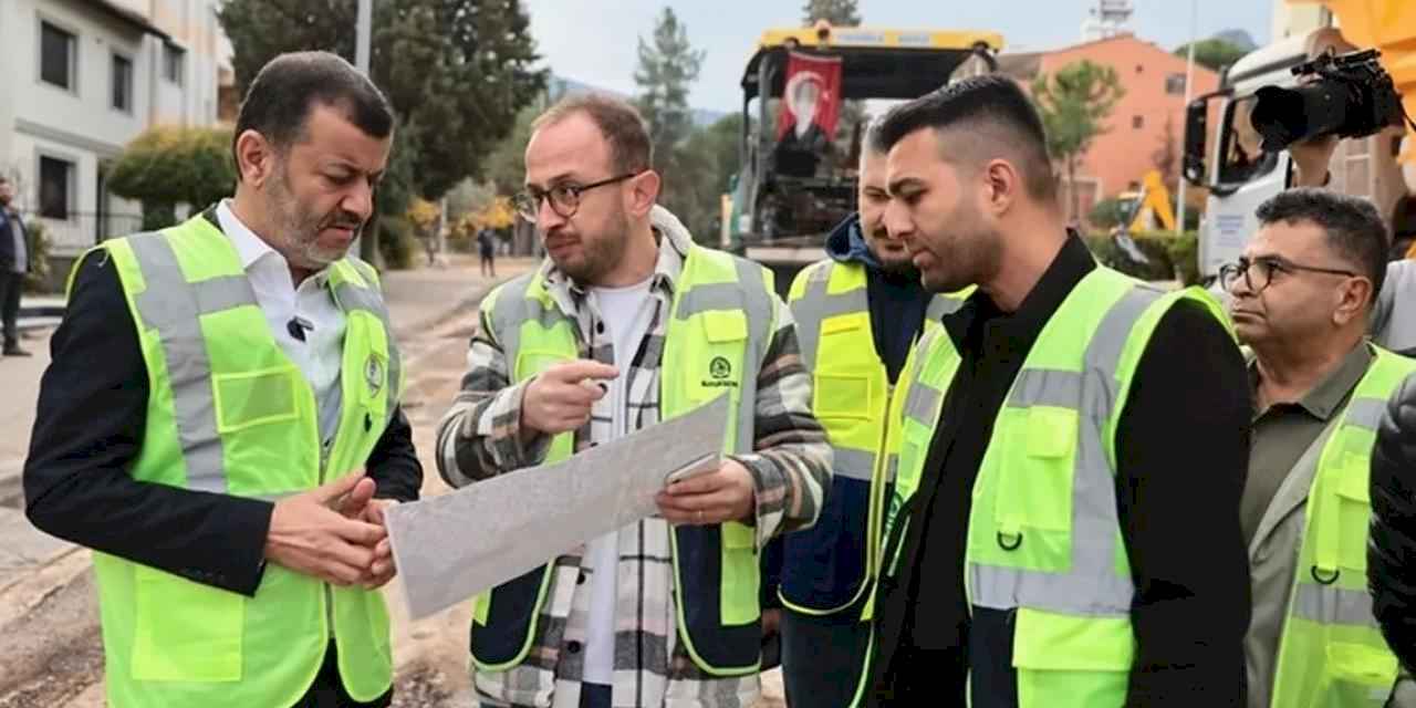 Denizli Kınıklı’da yol konforu artıyor