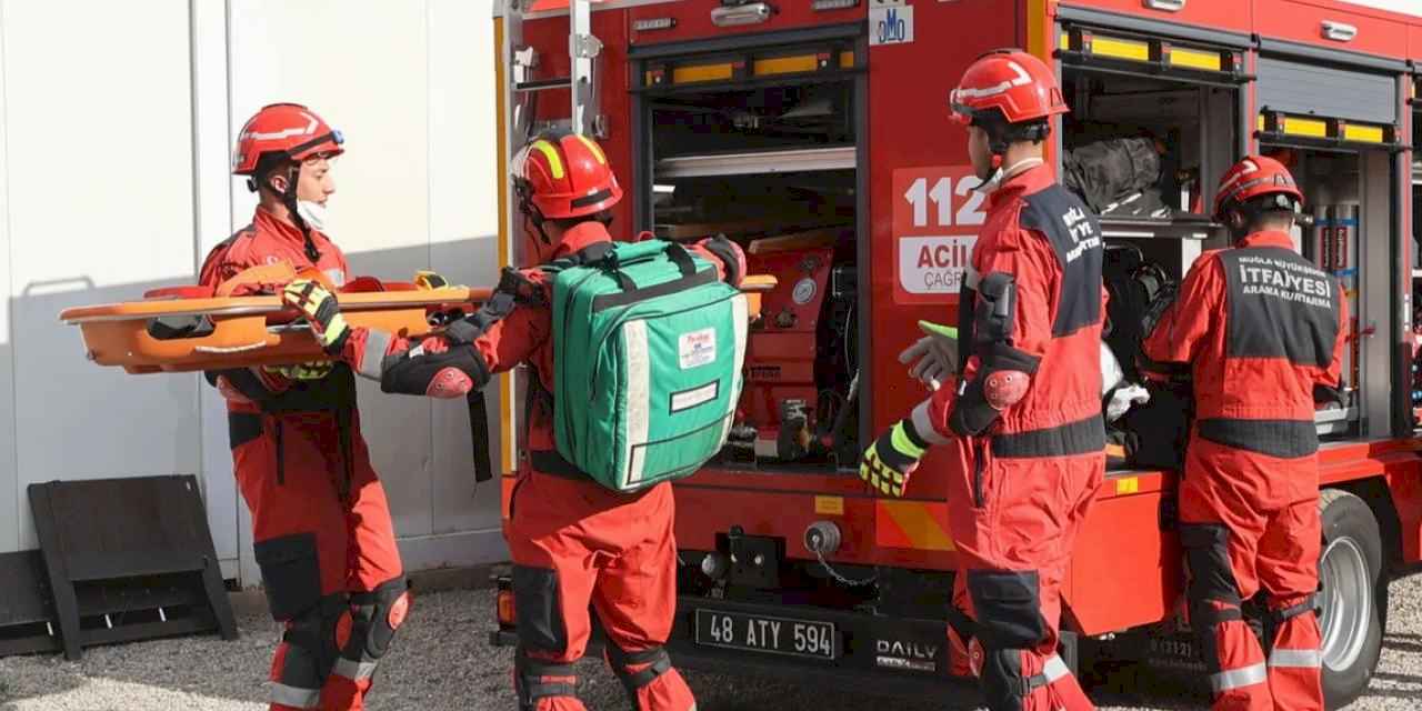 Muğla İtfaiyesi AFAD akreditasyonunu başarıyla tamamladı