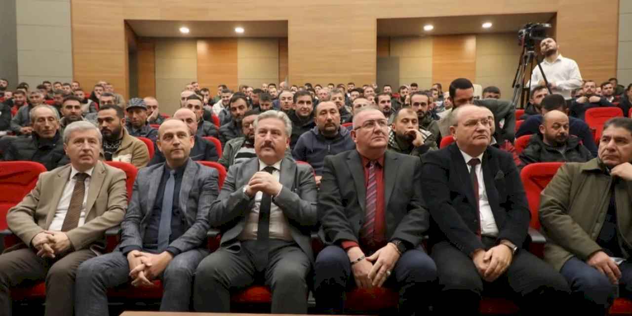 Kayseri Melikgazi personeline ağaç bakım eğitimi