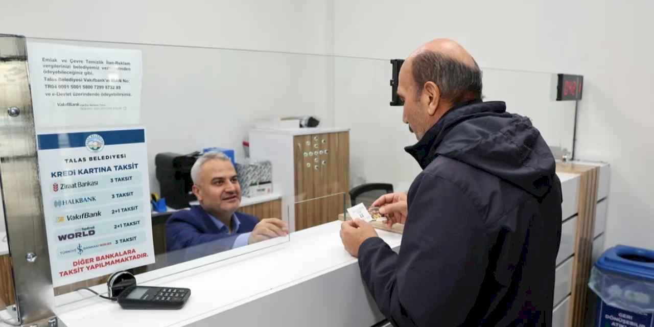 Kayseri Talas'ta hafta sonu vezneler açık