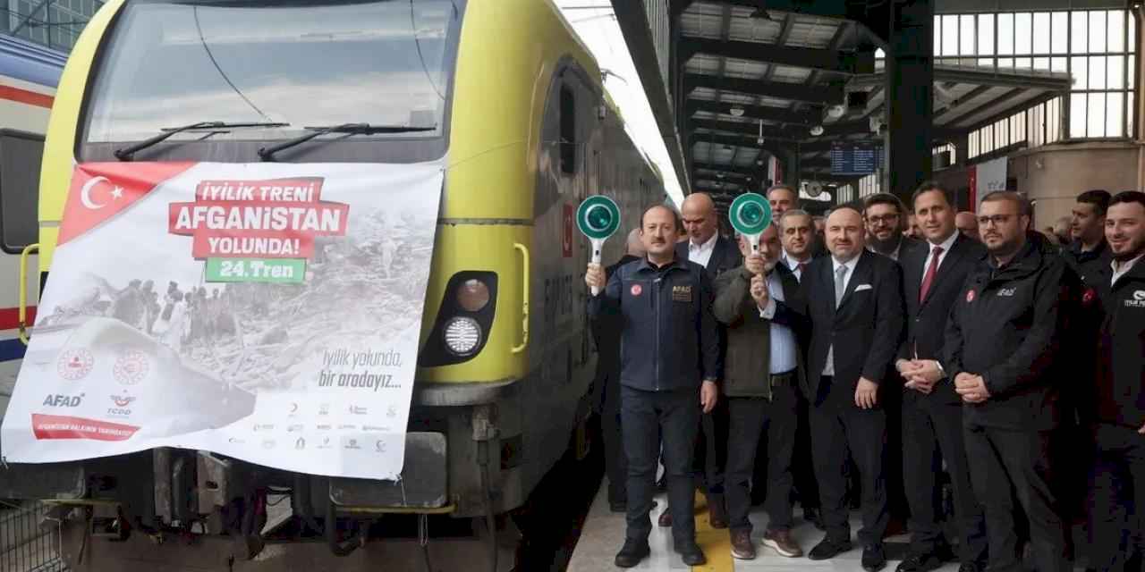 24. İyilik Treni Afganistan yolunda