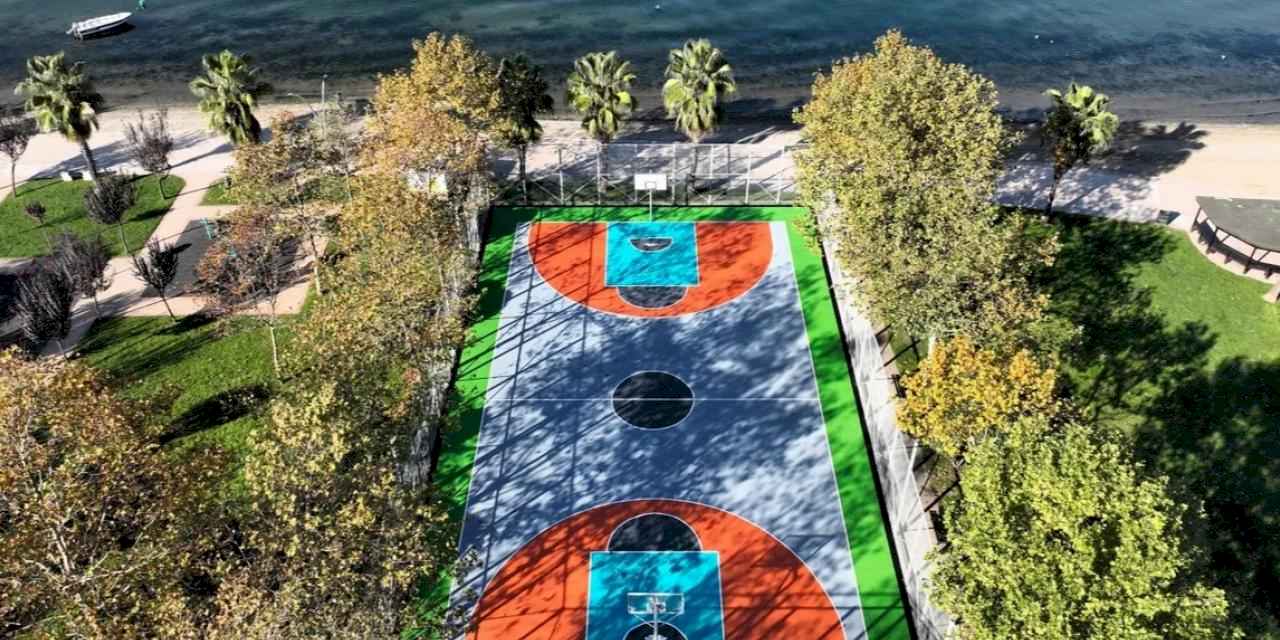 Kocaeli Büyükşehir'den spor sahalarına yenileme