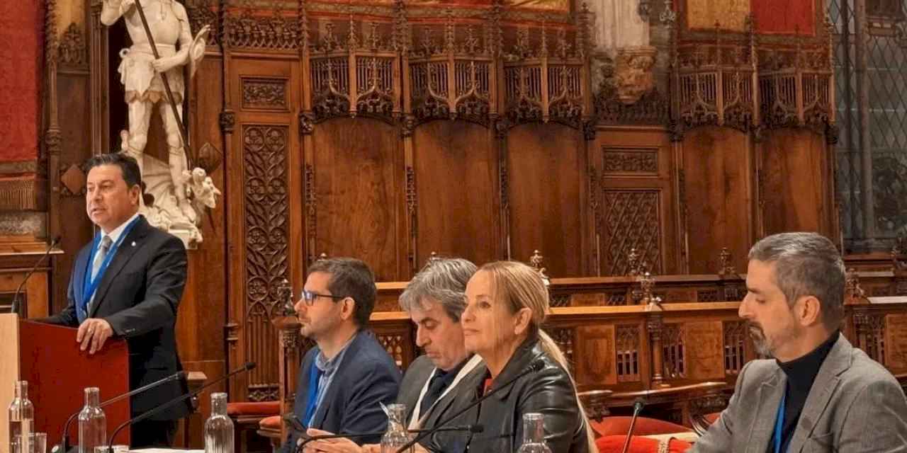 Başkan Aras, Barselona’daki MedCities Genel Kurulu’nda konuştu