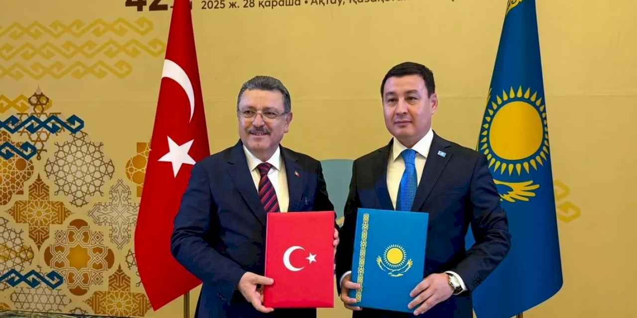 Trabzon'un yeni kardeş şehri Aktau oldu