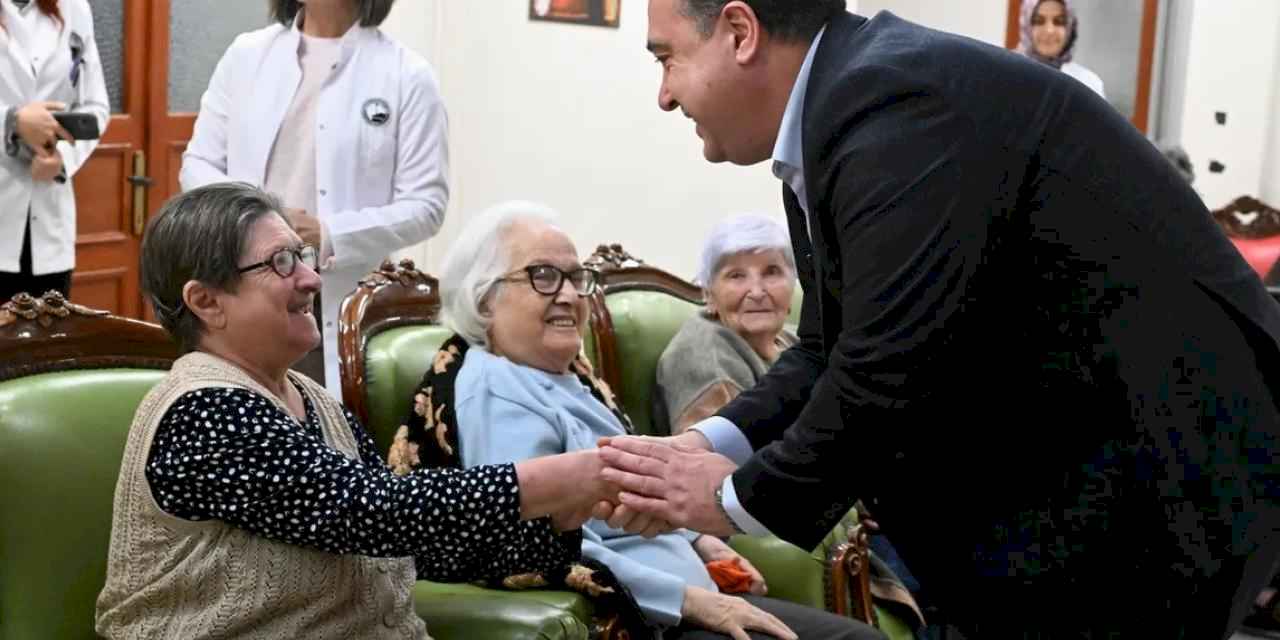 Manisa’da huzurevi ziyareti! Yaşlılara yeni proje sözü