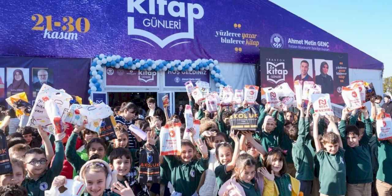 Kitap şölenine çocuklardan yoğun ilgi