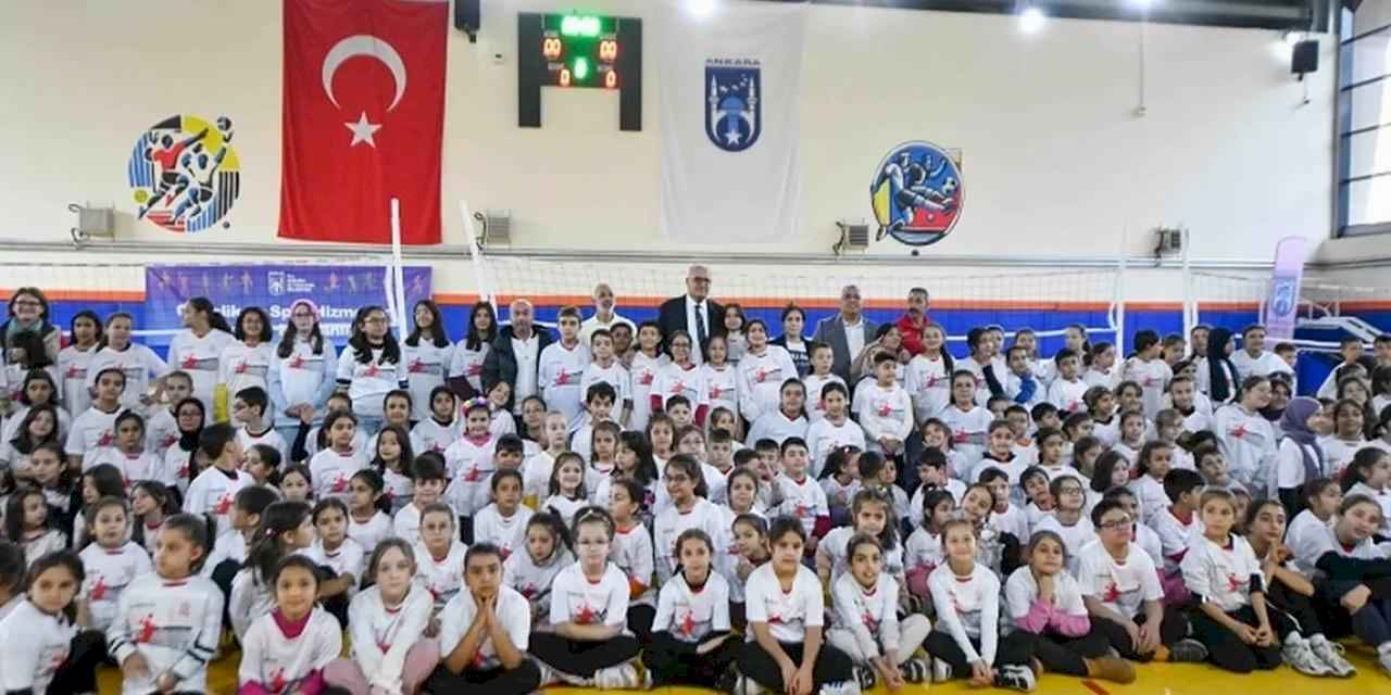 Ankara Büyükşehir'den 'Voleybolcu Fabrikası'na destek