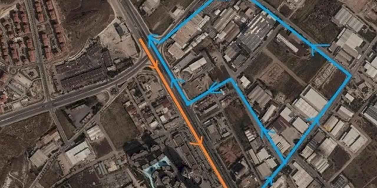 Denizli'de üst geçit çalışmalarında yeni etap