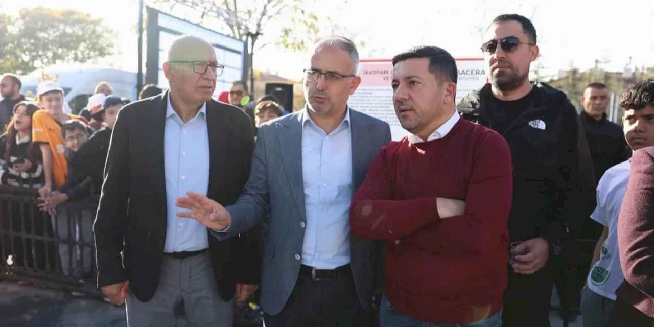 Ahmet Minguzzi Skate Park törenle açıldı