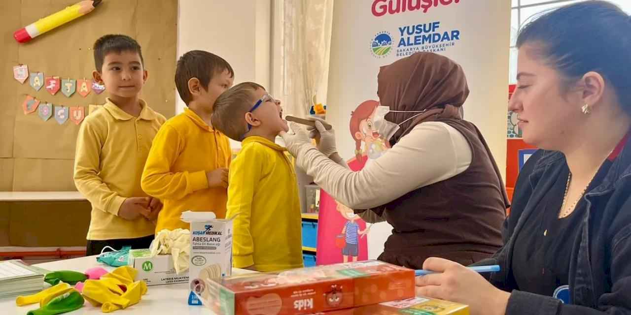 Sakarya'da 550 minik için ağız ve diş sağlığı taraması