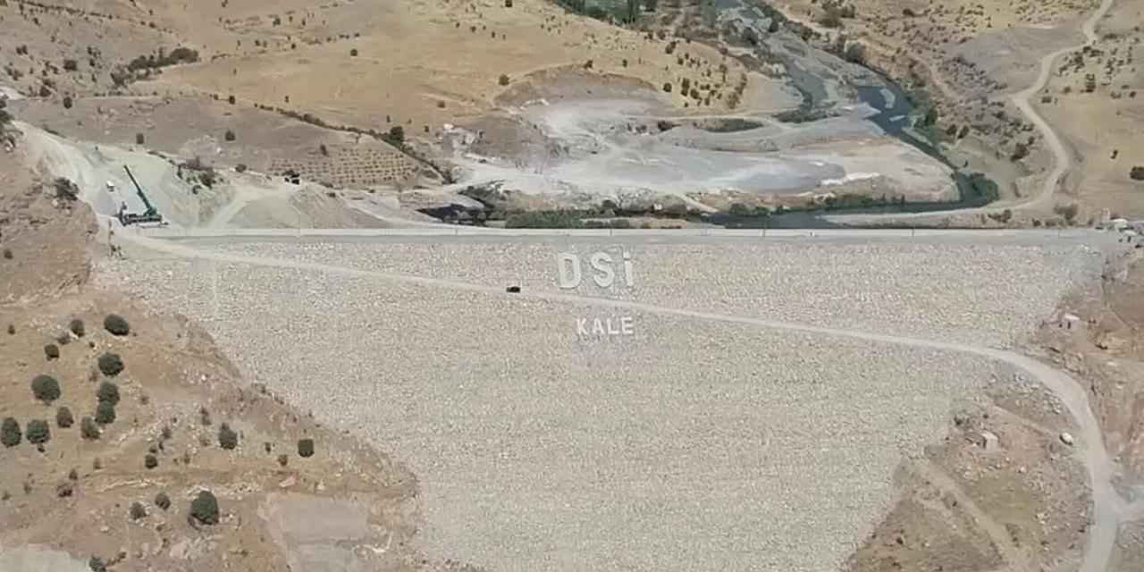 Diyarbakır'da Çermik Kale Barajı'nda su tutuldu