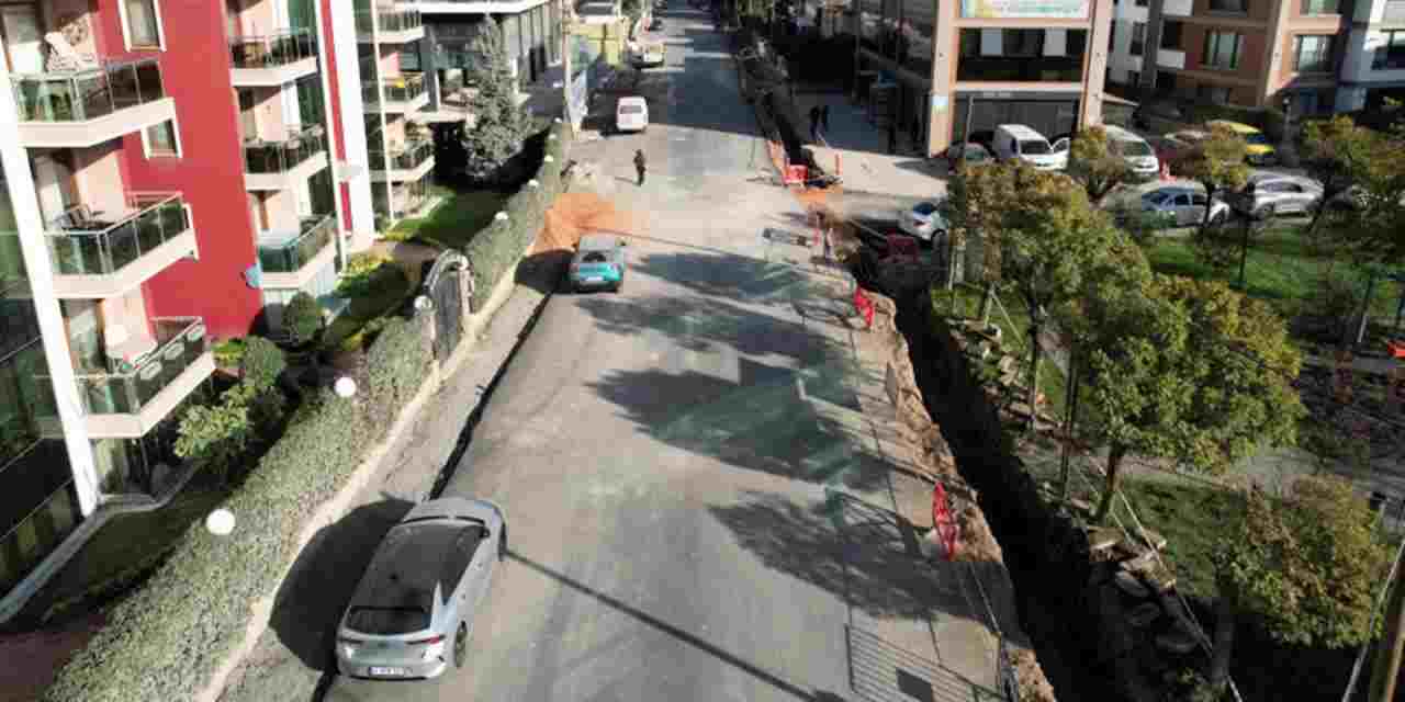 Kocaeli Şehit Ergün Köncü Caddesi yenileniyor