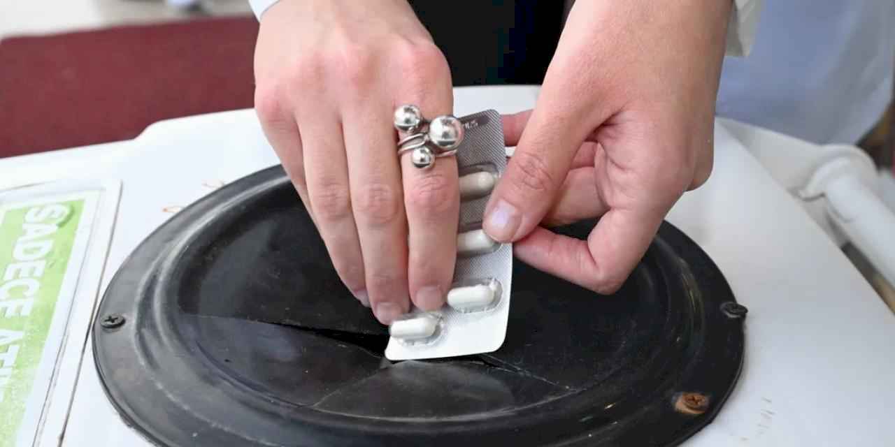 Manisa'da atık ilaçlar için örnek uygulama... Çevreyi kirletmeden toplanacak