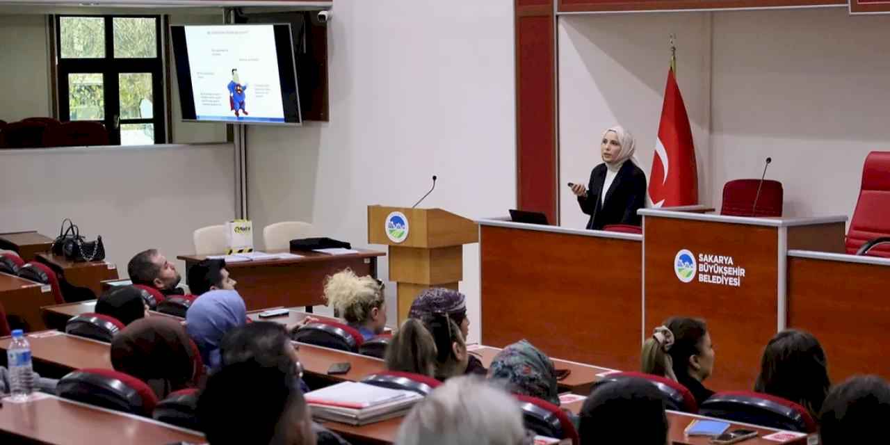 Sakarya Büyükşehir çalışanlarına iş sağlığı eğitimi