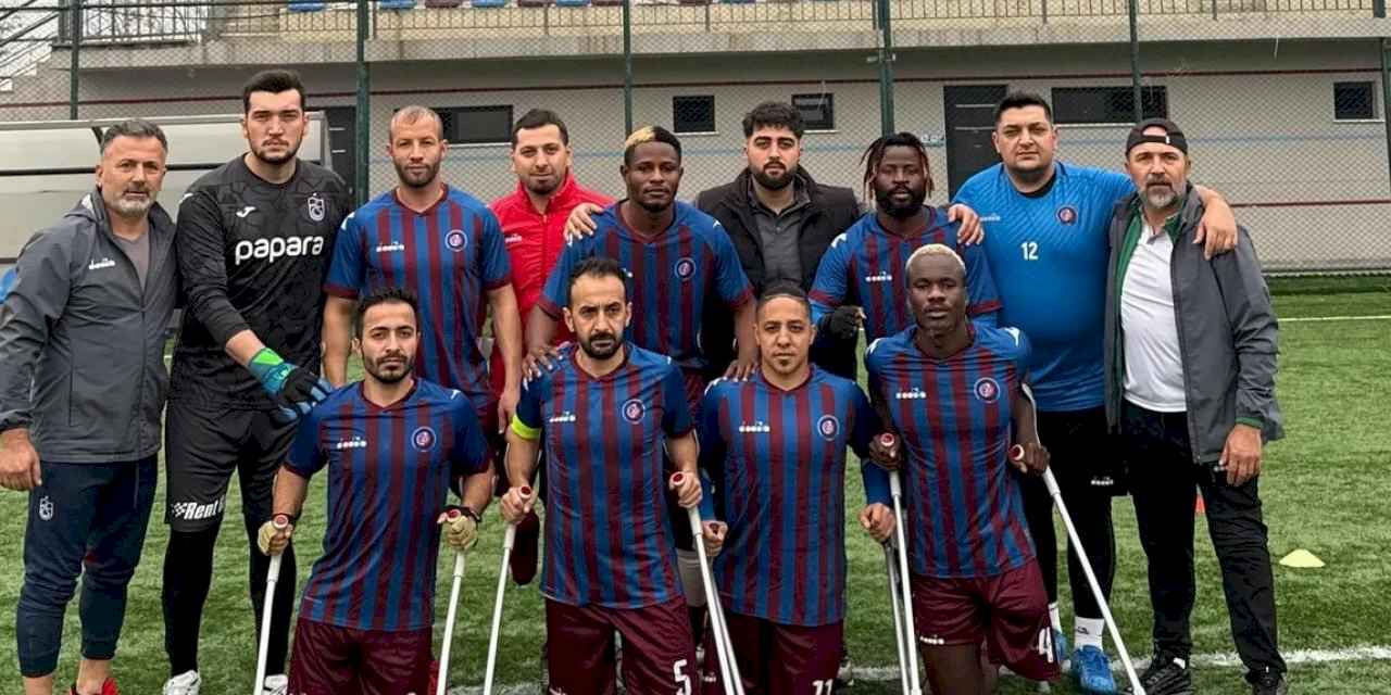 Trabzon Ampute Futbol Takımı sezona galibiyetle başladı