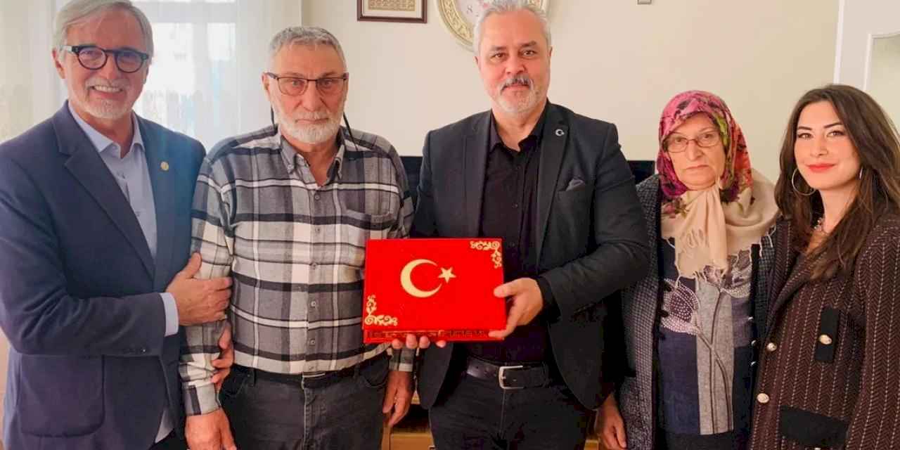 İzmit Derince'de Kıbrıs gazilerine anlamlı ziyaret