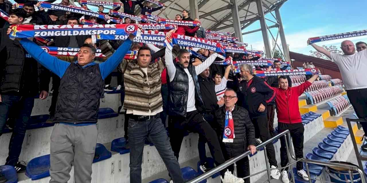 Almanya'dan Zonguldakspor'un taraftar grubu 'Krallar'a anlamlı destek