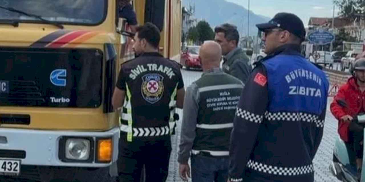 Muğla’da kaçak hafriyat denetimleri sürüyor