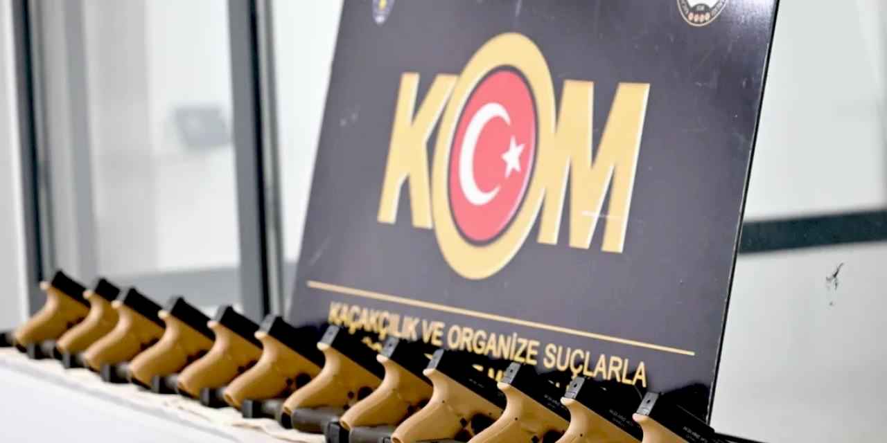 Adıyaman'da bin adet ateşe hazır tabanca ele geçirildi